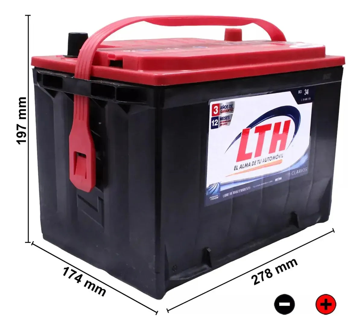 L-34-600 BATERIA LTH