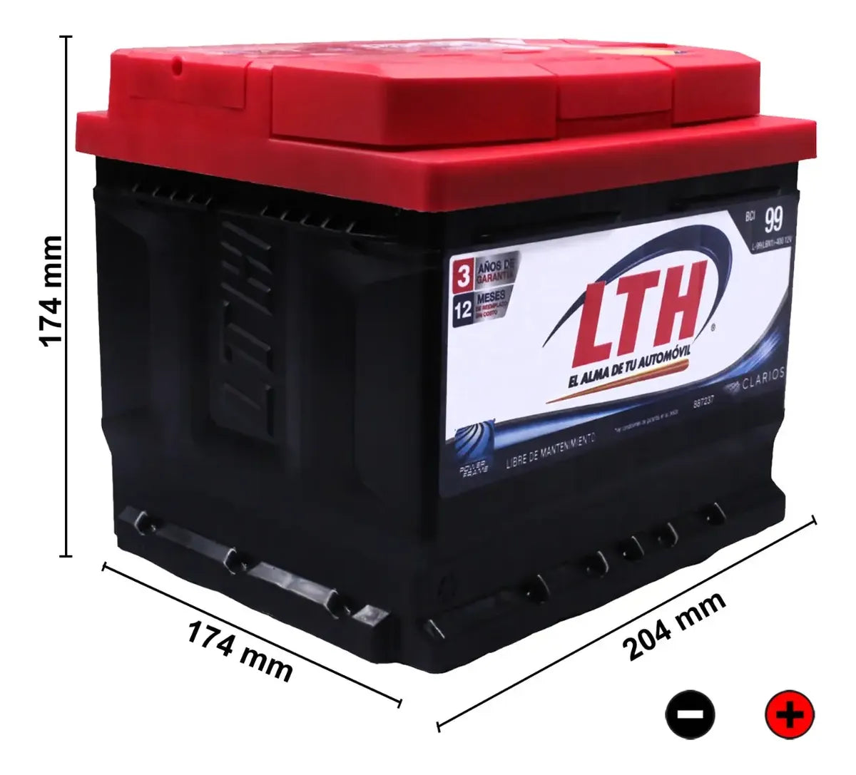 L-99-400 BATERIA LTH
