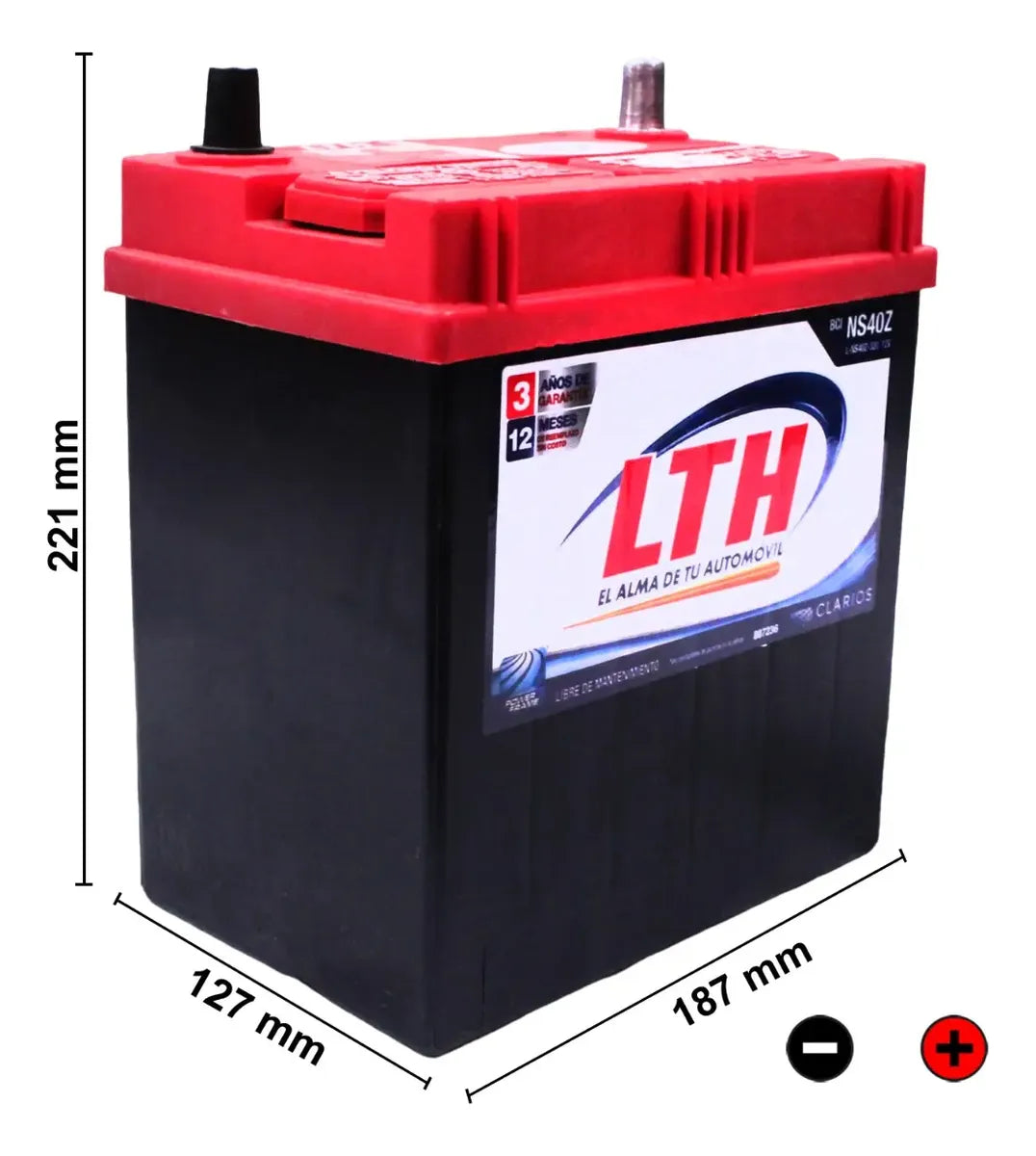 L-NS40Z-320 BATERIA LTH
