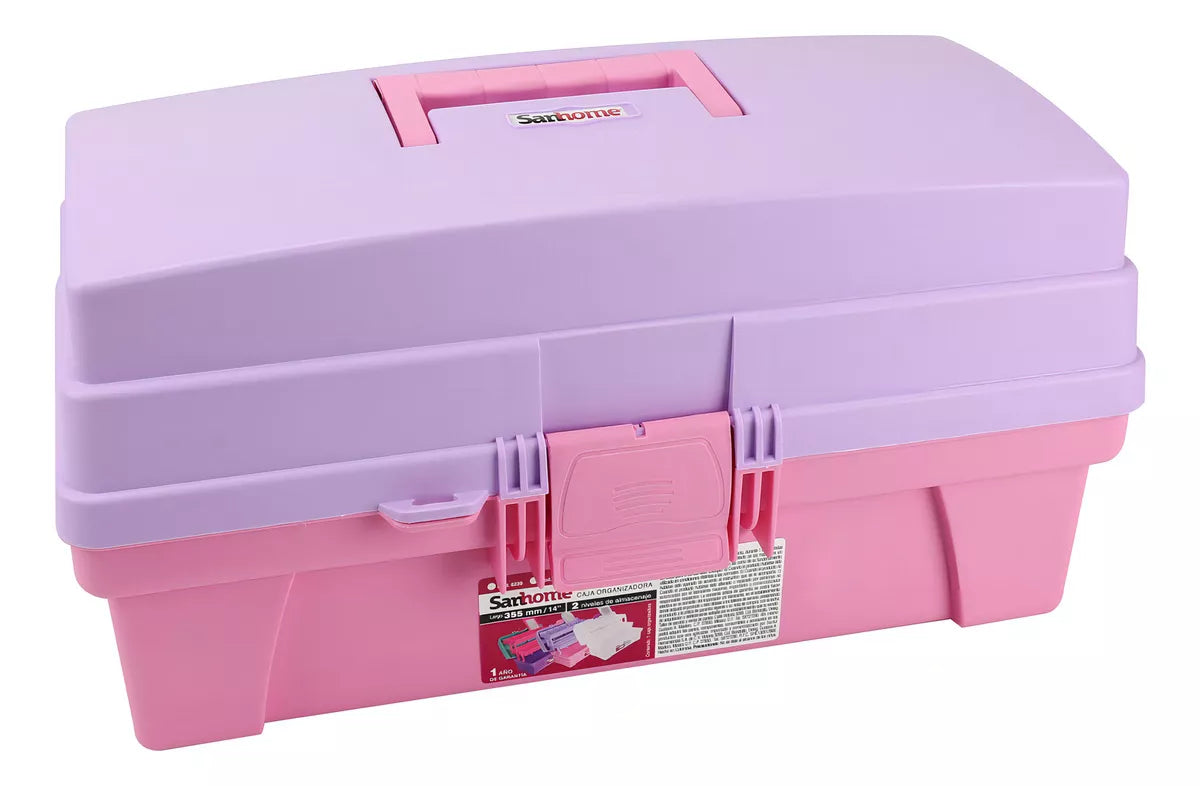 CAJA VANITY 14" ROSA SANHOME