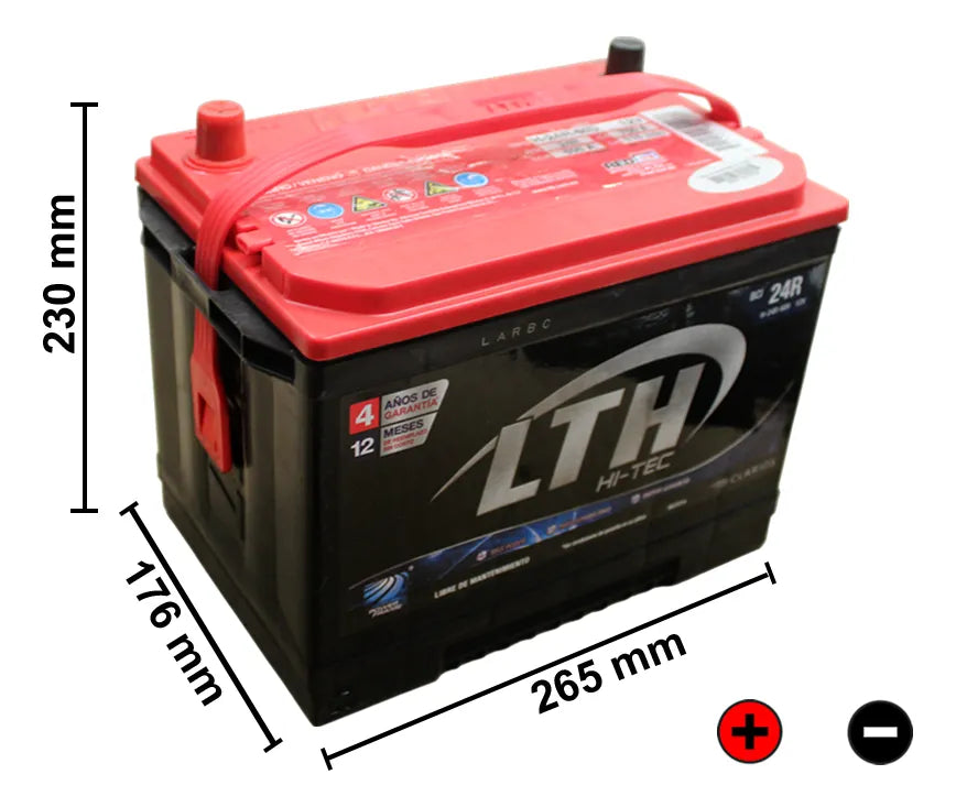 H-24R-600 BATERIA LTH HI-TEC