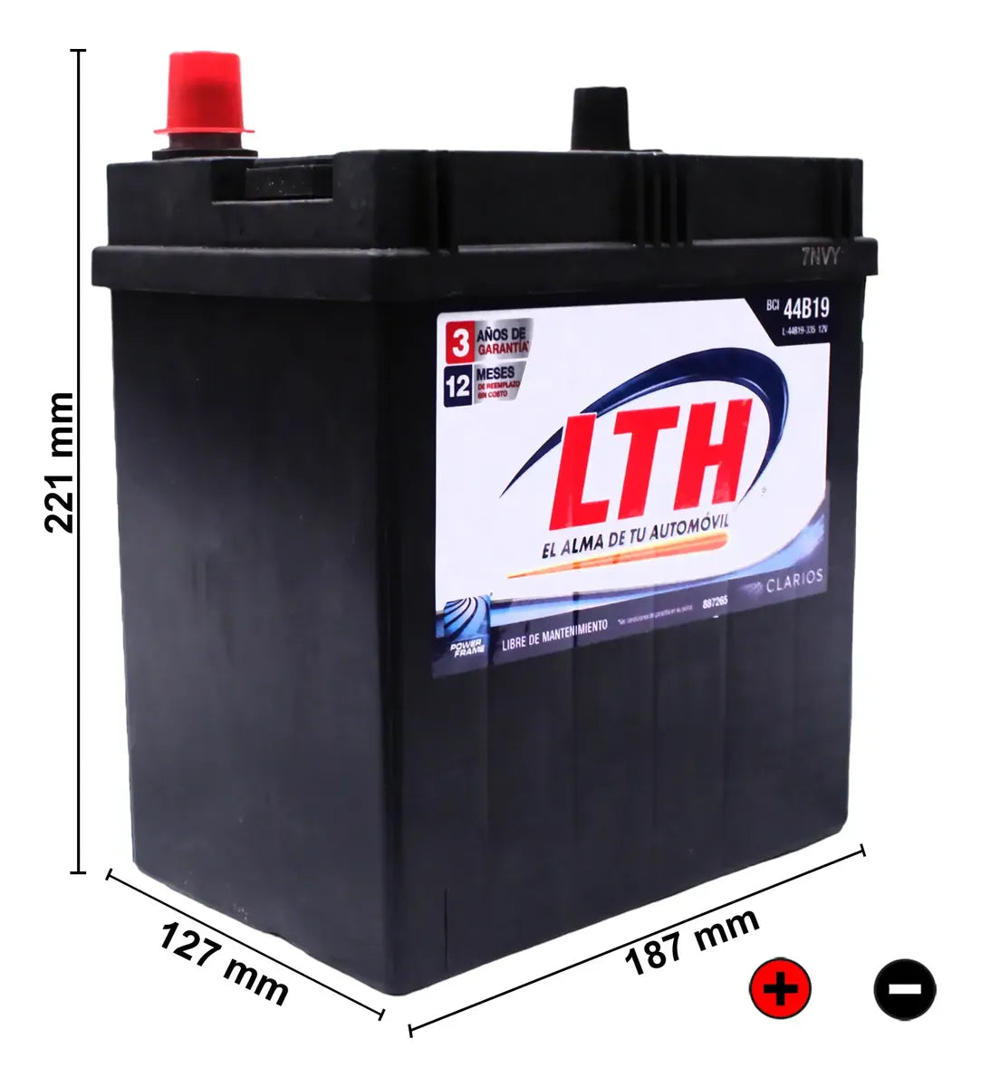 L-44B19-335 BATERIA LTH