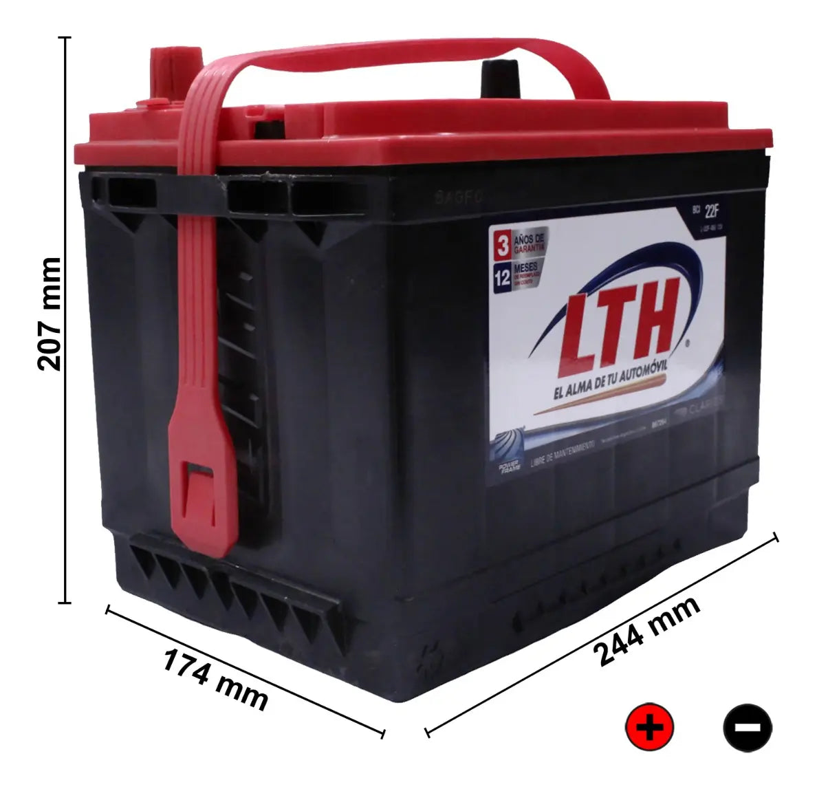 L-22F-450 BATERIA LTH