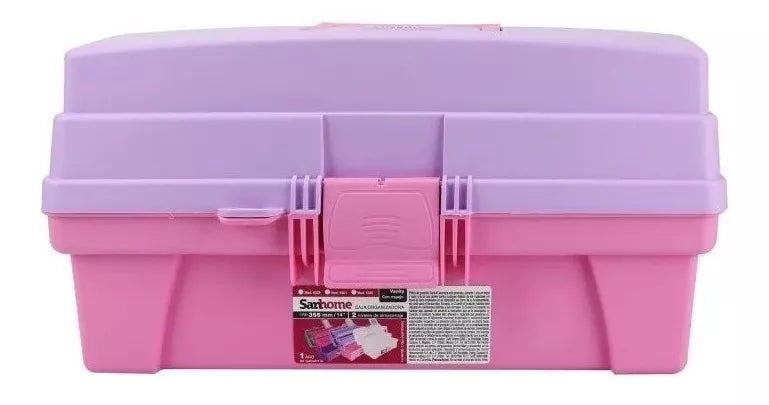 CAJA VANITY 14" ROSA SANHOME