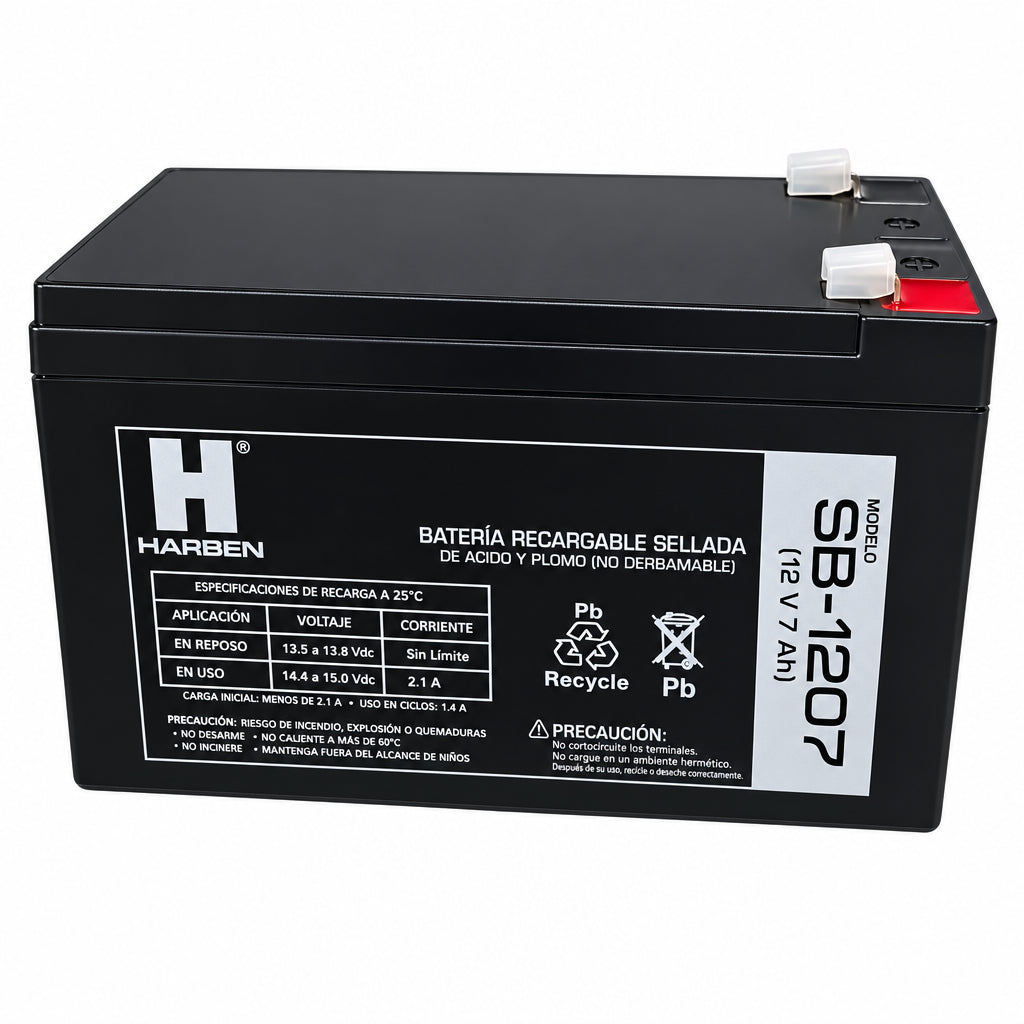 SB-1207 BATERIA SELLADA RECARGABLE 12V7AH HARDEN