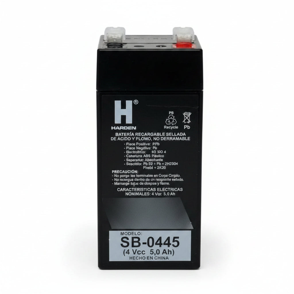 SB-0445 BATERIA SELLADA 4V-4.5AH HARDEN