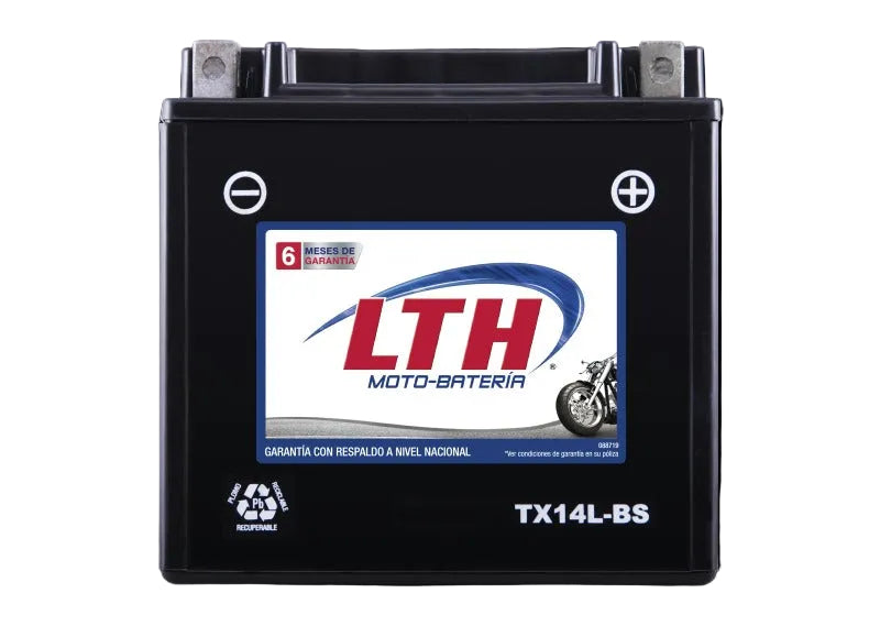 YTX14L-BS TX14L-BS BATERIA DE GEL PARA MOTO LTH