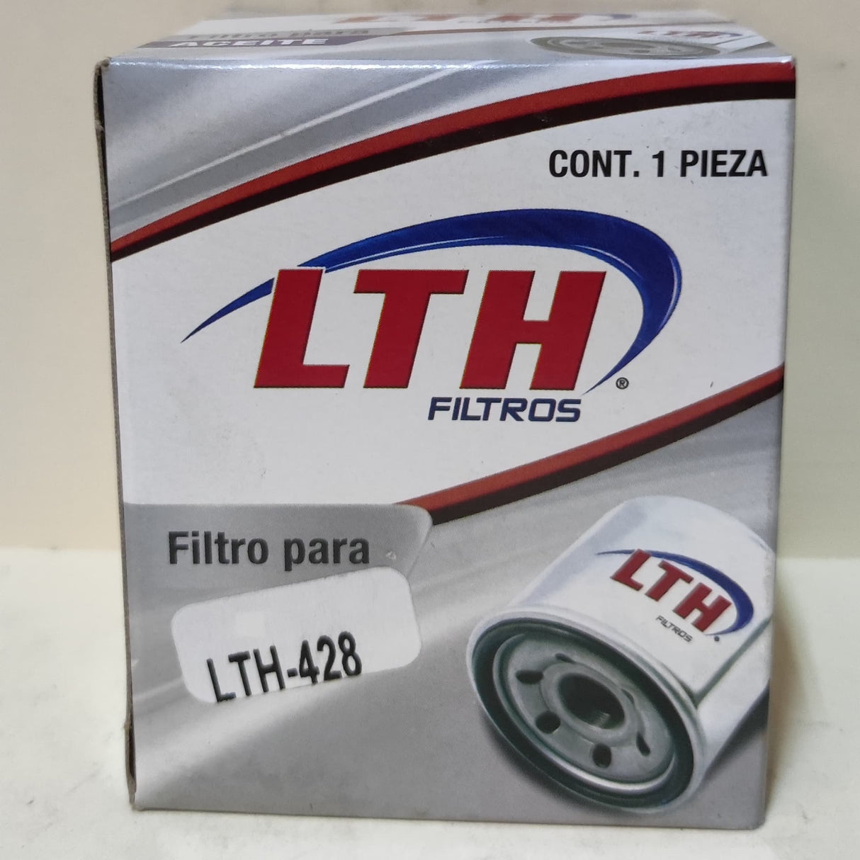 LTH-428 FILTRO ACEITE AUTO CORTO