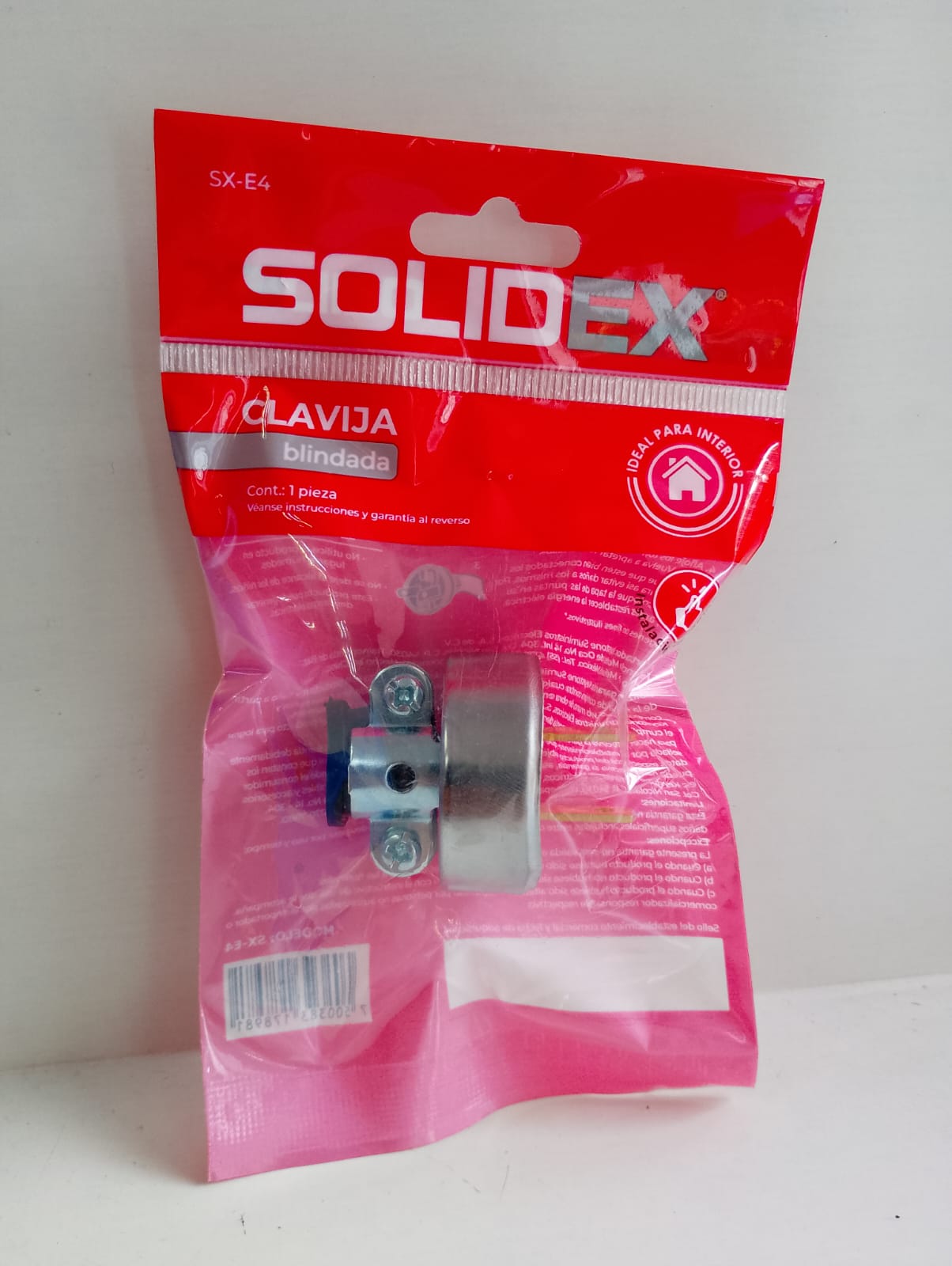 SX-E4 CLAVIJA BLINDADA SOLIDEX