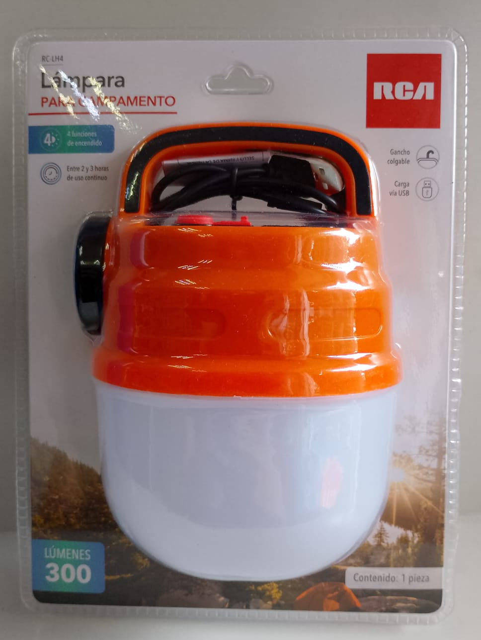 RC-LH4 LAMPARA PARA CAMPAMENTO RCA