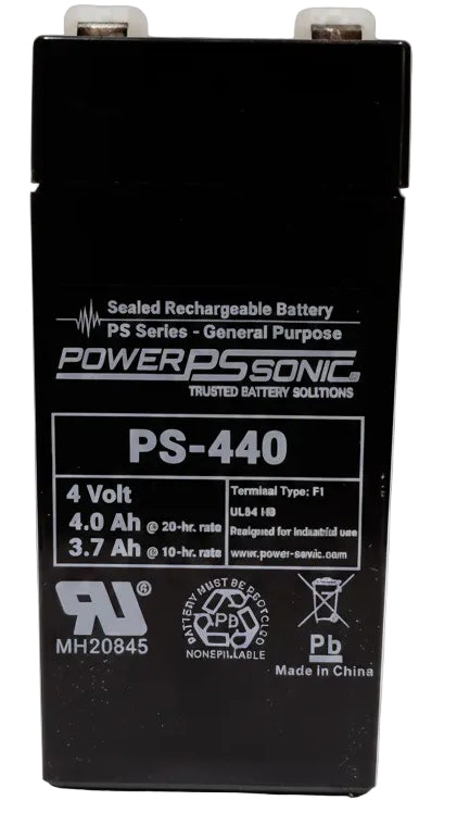 PS-440 F1 BATERIA SELLADA POWERSONIC 4V 4AH