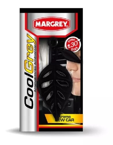 AROMATIZANTE COOL GREY CARRO NUEVO NEW CAR MARGREY