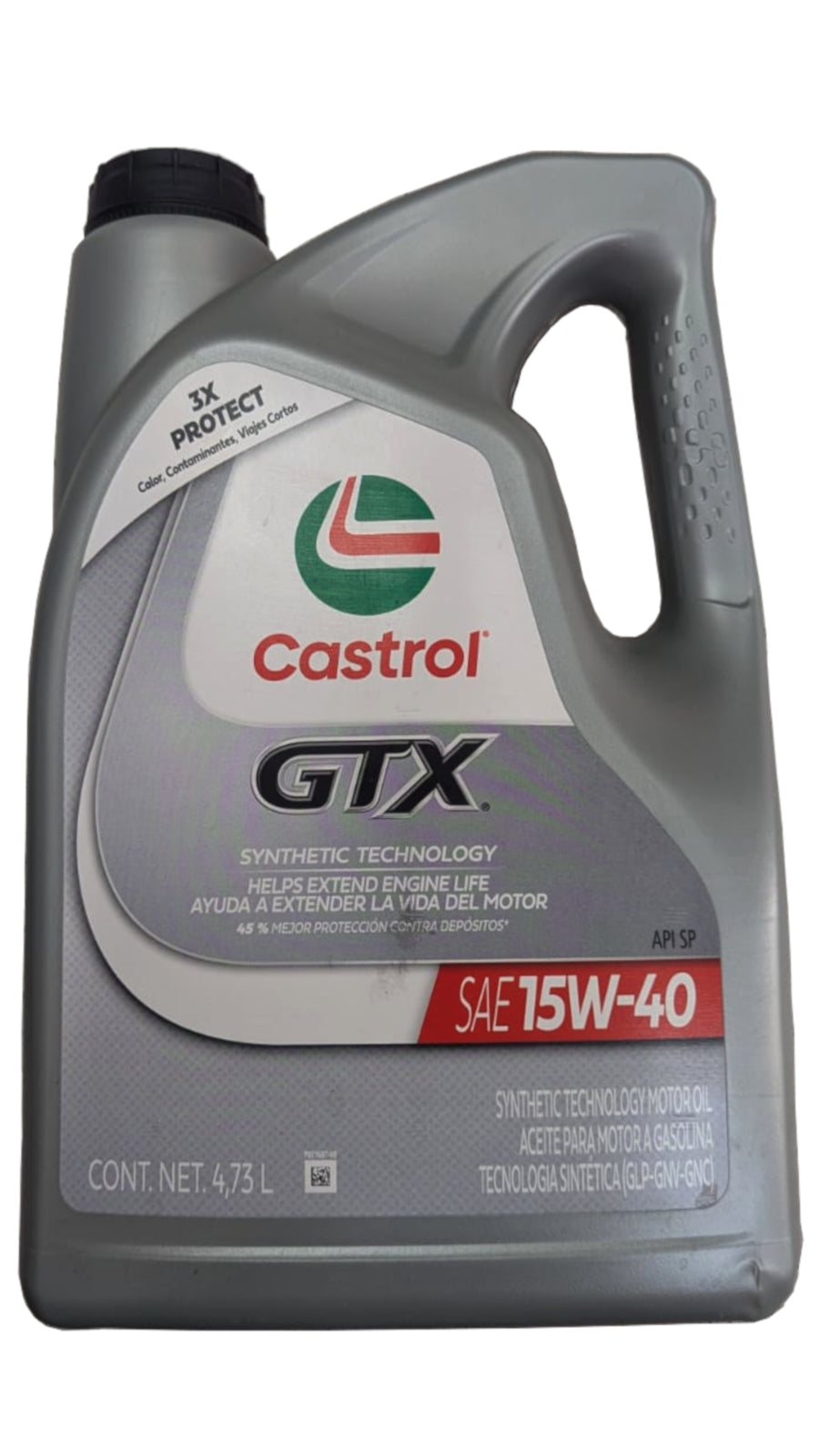 CASTROL GTXS API SP SYNTHETIC BLEND 15W40 GARRAFA