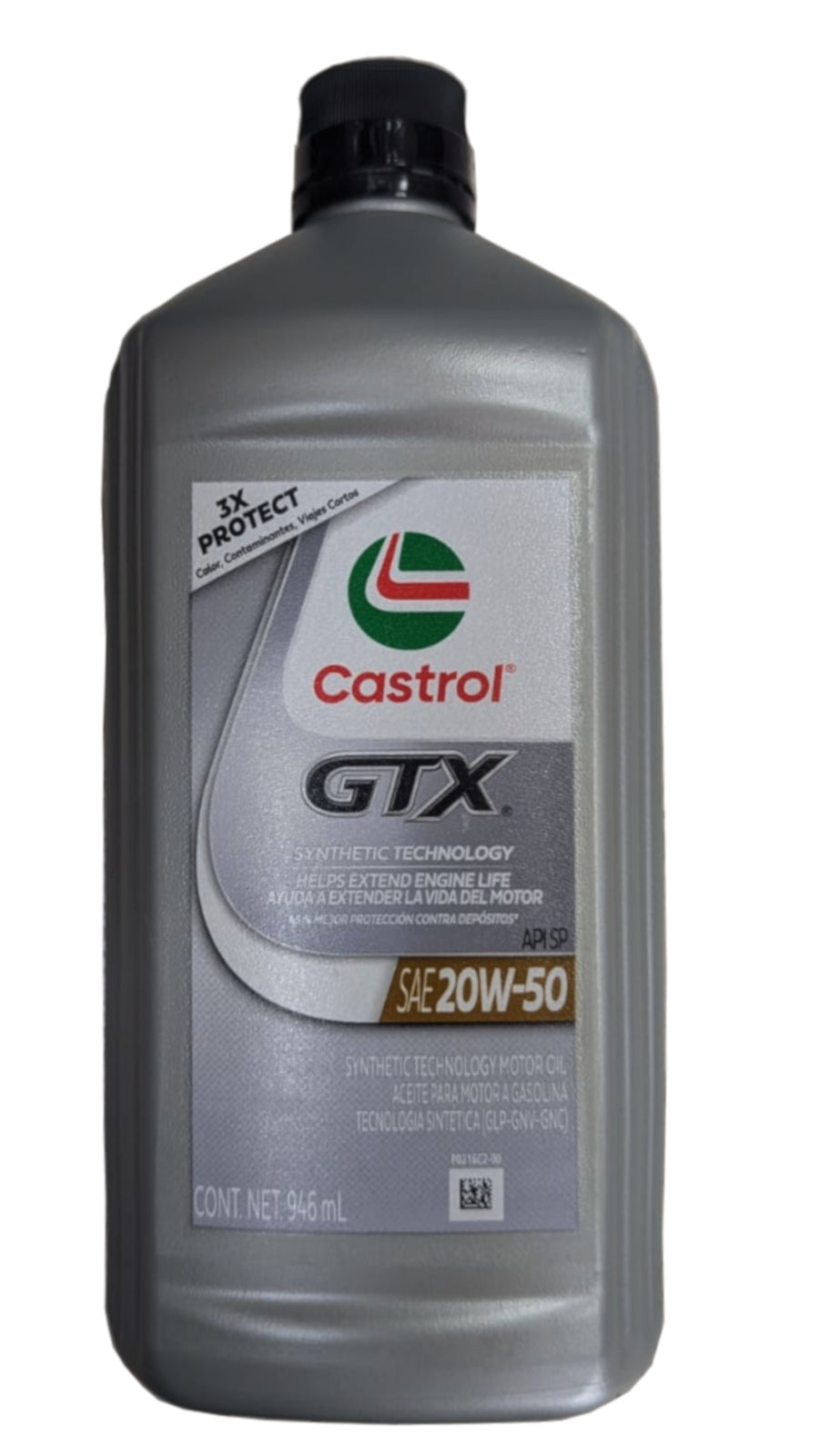 CASTROL GTXS API SP SYNTHETIC BLEND SAE 20W50 LITRO