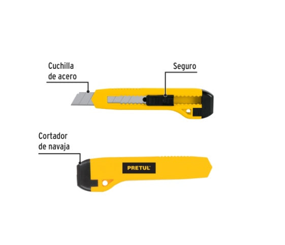 CUT-6PB CUTER 6" PRETUL EN BLISTER (12)