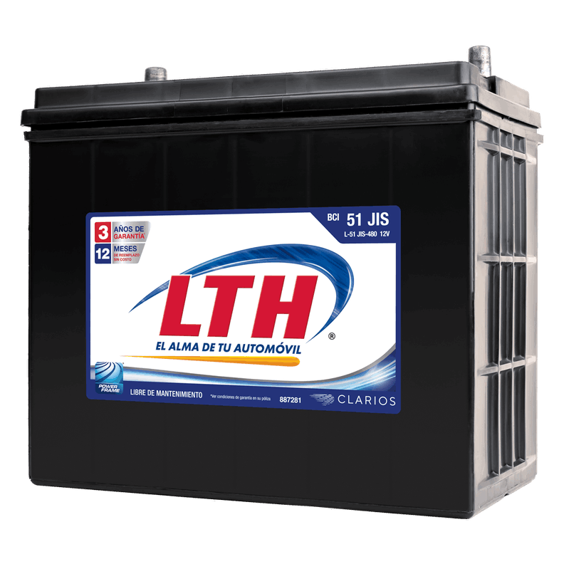 L-51 JIS-480 AUTOMOTIVE BATTERY