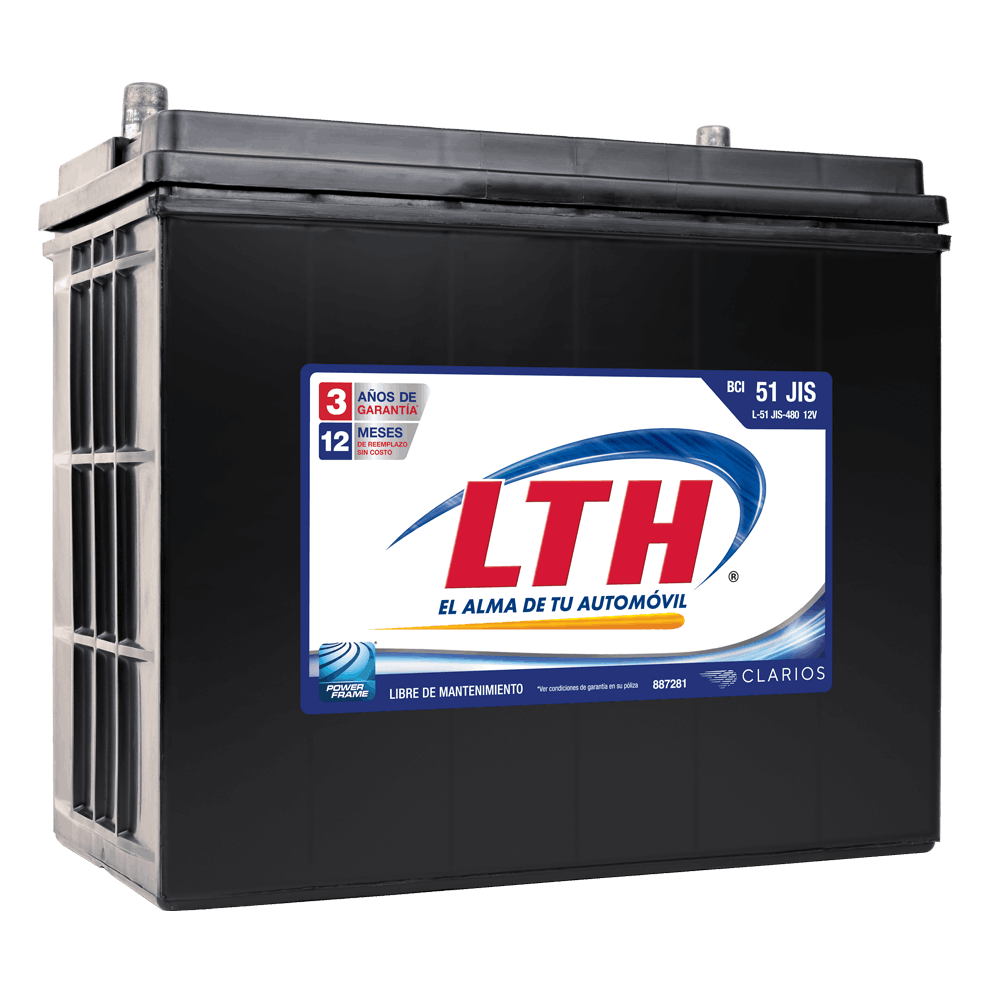 L-51 JIS-480 AUTOMOTIVE BATTERY