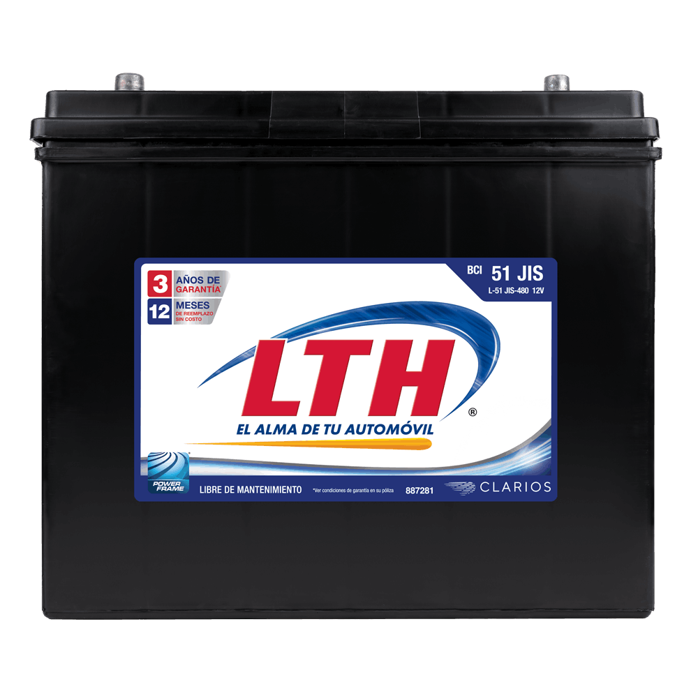 L-51 JIS-480 AUTOMOTIVE BATTERY