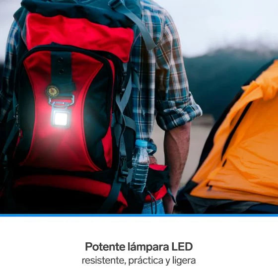 LAM-180 MINI LINTERNA LED TIPO LLAVERO RECARGABLE STEREN