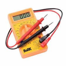 MP-6012 MULTIMETRO DIGITAL AMARILLO ECONOMICO MITZU