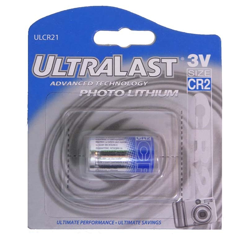 ULCR2-1 BATERIA PARA CAMARA FOTOGRAFICA LITHIUM CR2 C1 ULTRALAST 3.0V