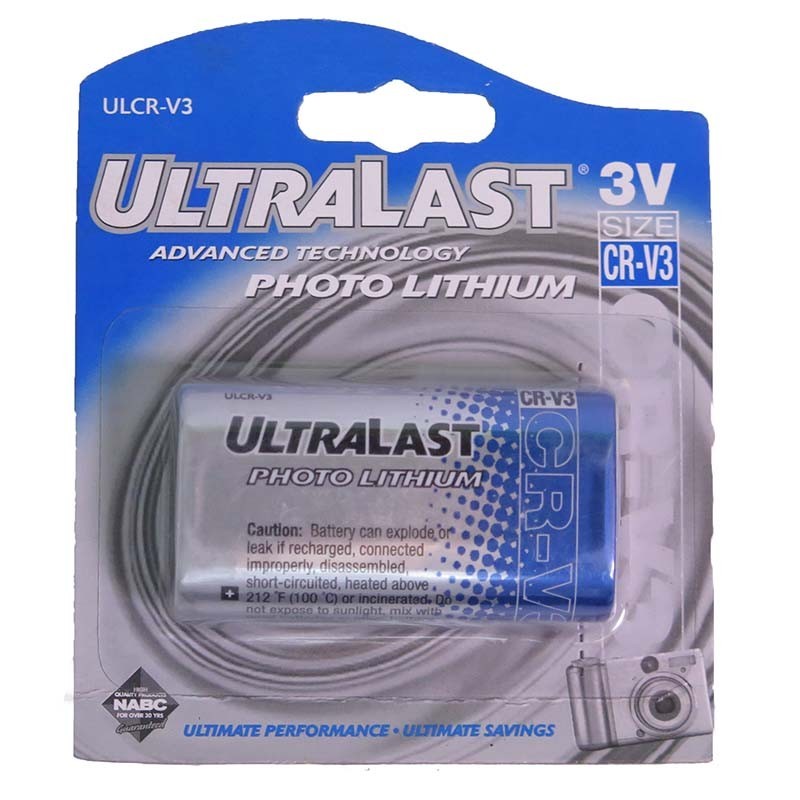 ULCRV3 BATERIA PARA CAMARA FOTOGRAFICA CRV3 C1 ULTRALAST 3.0V