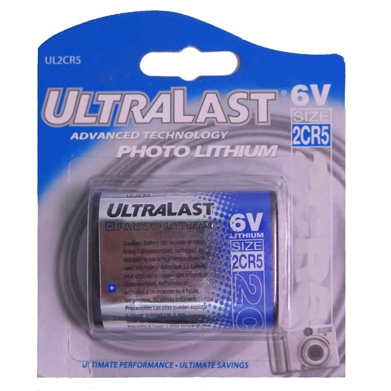 UL2CR5 BATERIA PARA CAMARA FOTOGRAFICA CR5 C1 ULTRALAST 6.0V