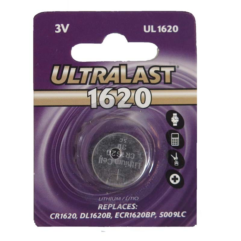 UL1620 PILA DE BOTON ULTRALAST 3V