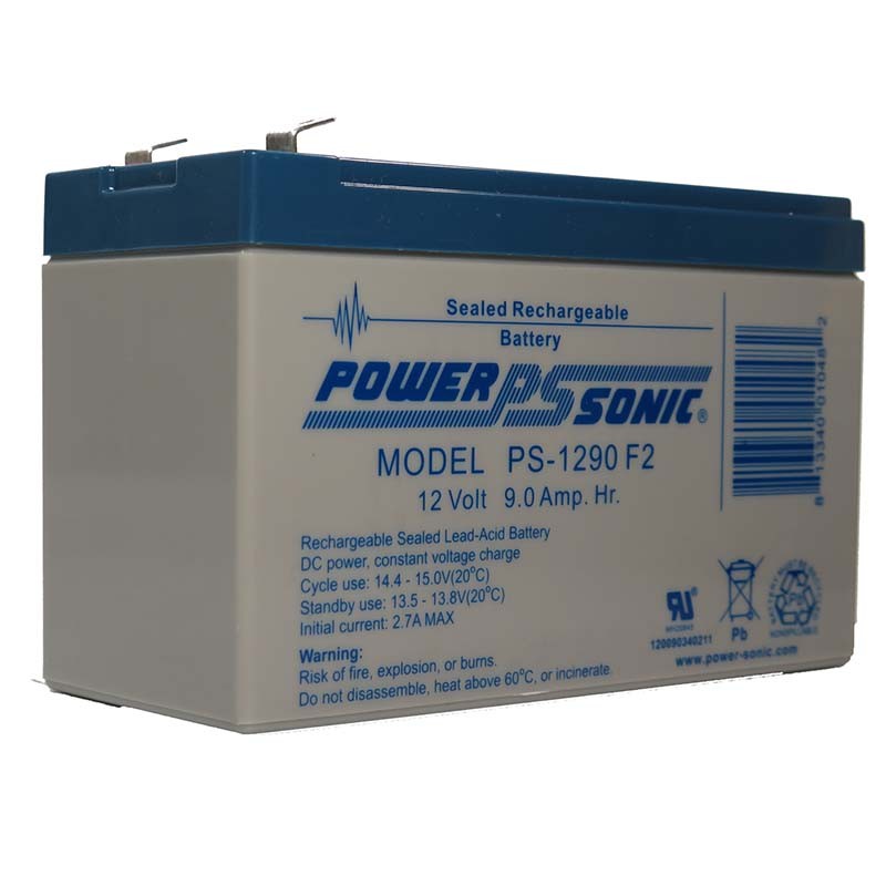 PS-1290 F2 BATERIA SELLADA POWERSONIC 12V9AH