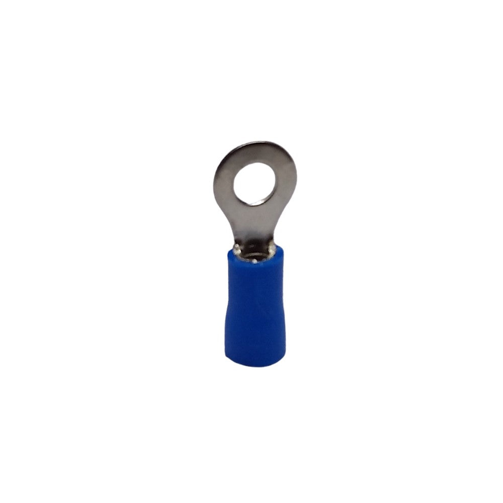 520-801 TERMINAL OJILLO 1/8" FORRO AZUL CAL 14-16 RADOX