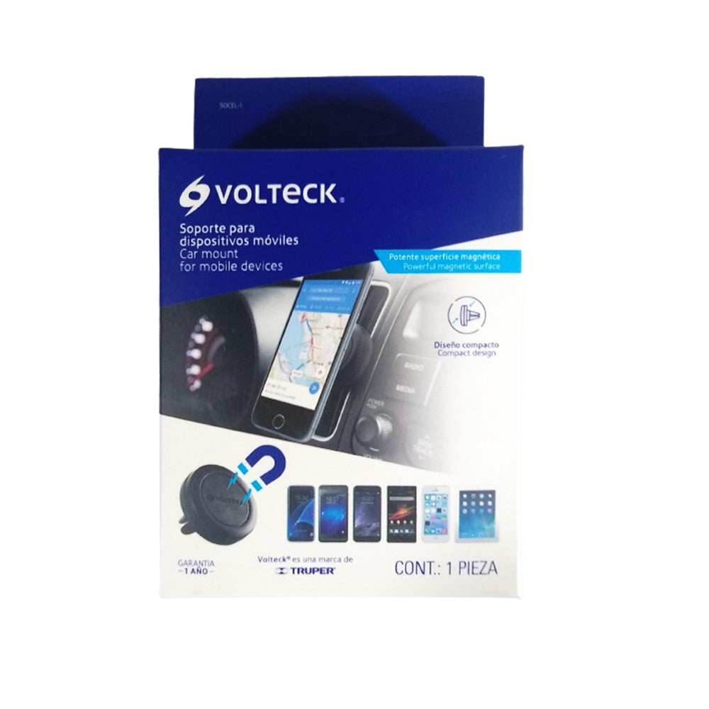 SOCEL-1 SOPORTE MAGNETICO TELEFONO CELULAR AUTO