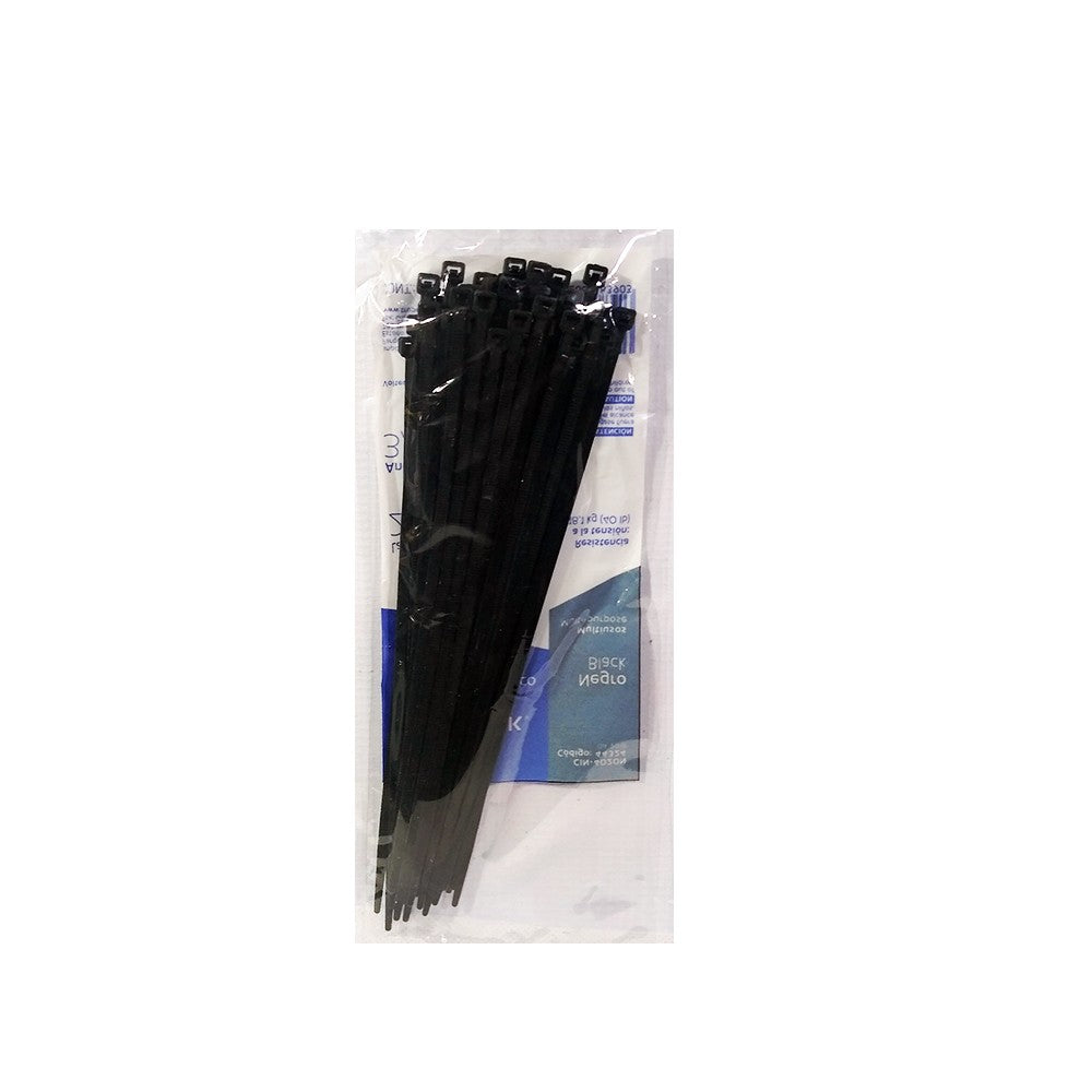 CIN-4020N CINCHO 20CM NEGRO 50 PZAS VOLTECH (10)