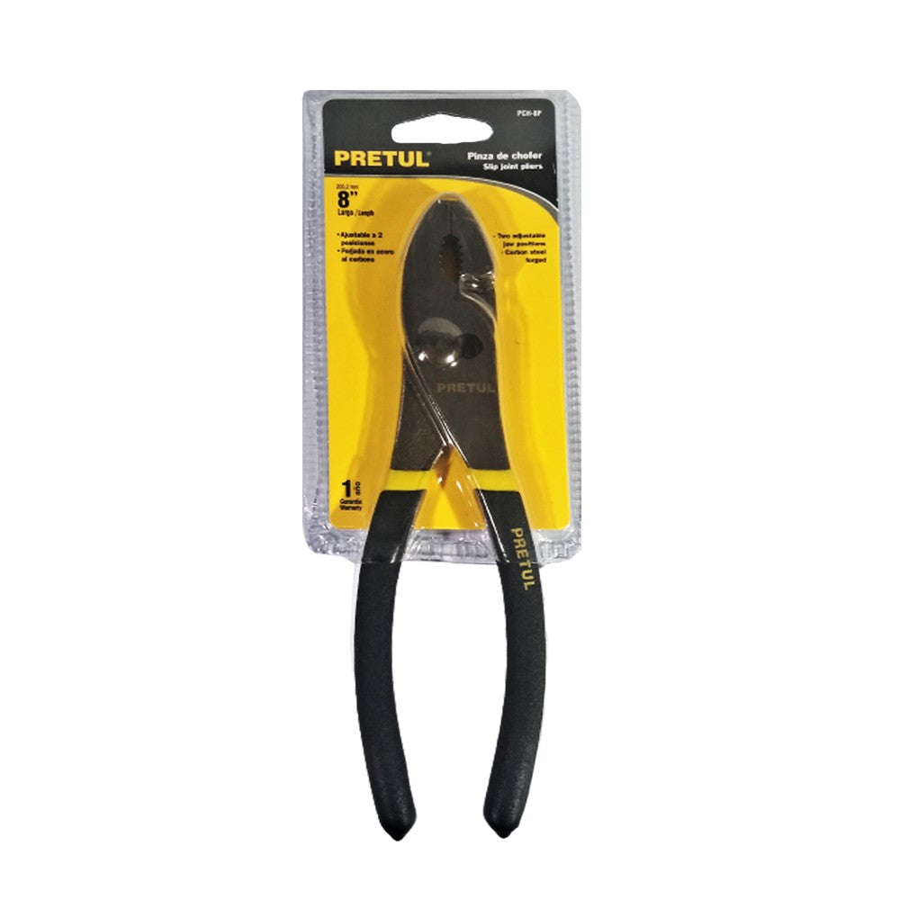 PCH-8P PINZA DE CHOFER 8" PRETUL