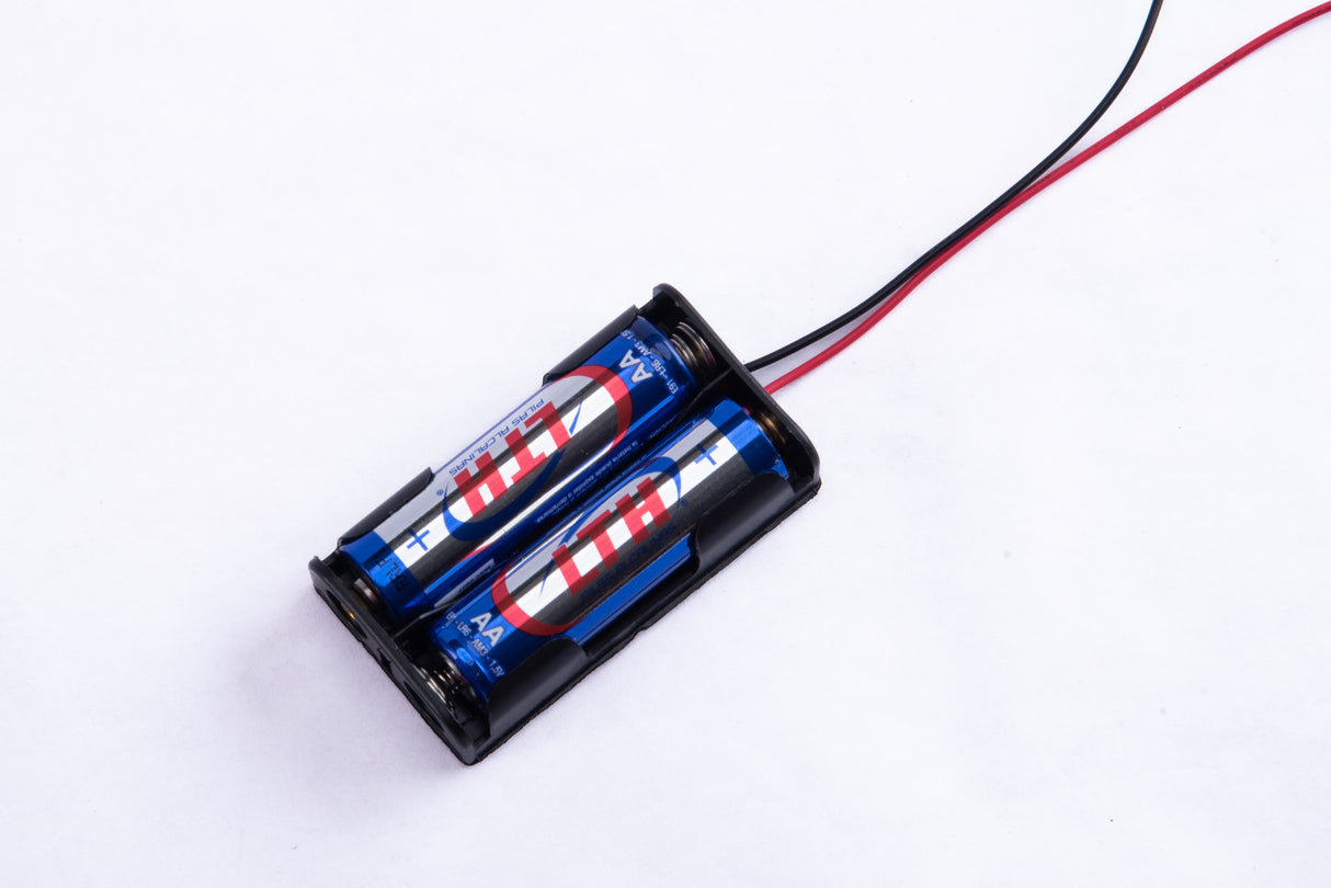 660-319 PORTA PILA 18650 PORTA BATERIA 2 EN SERIE