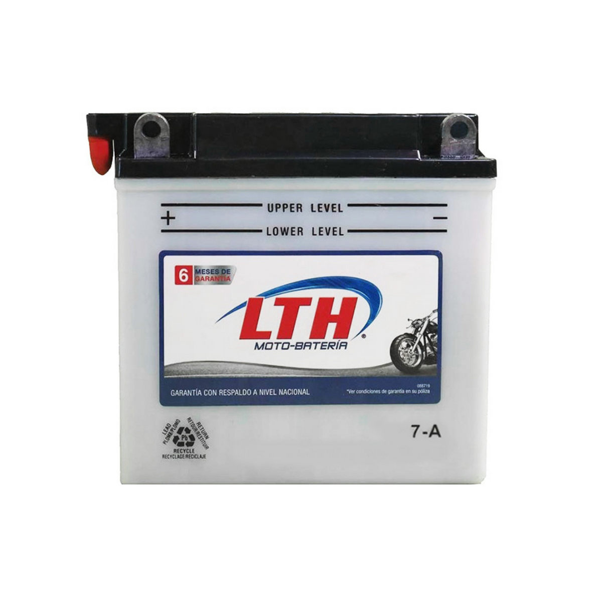 YB7-A 7-A BATERIA PARA MOTO LTH