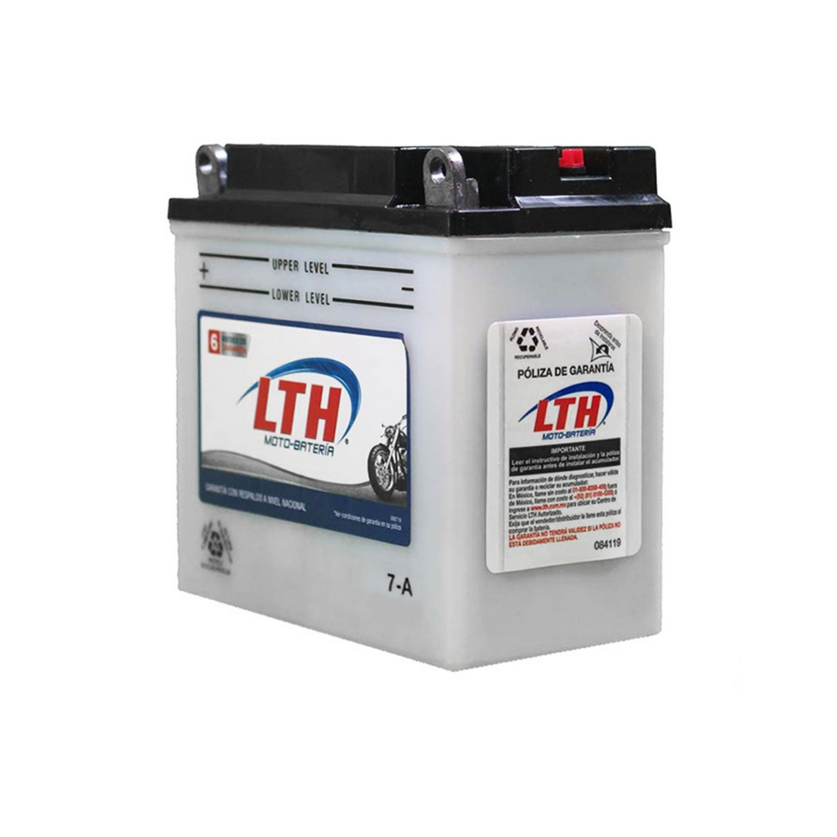 YB7-A 7-A BATERIA PARA MOTO LTH