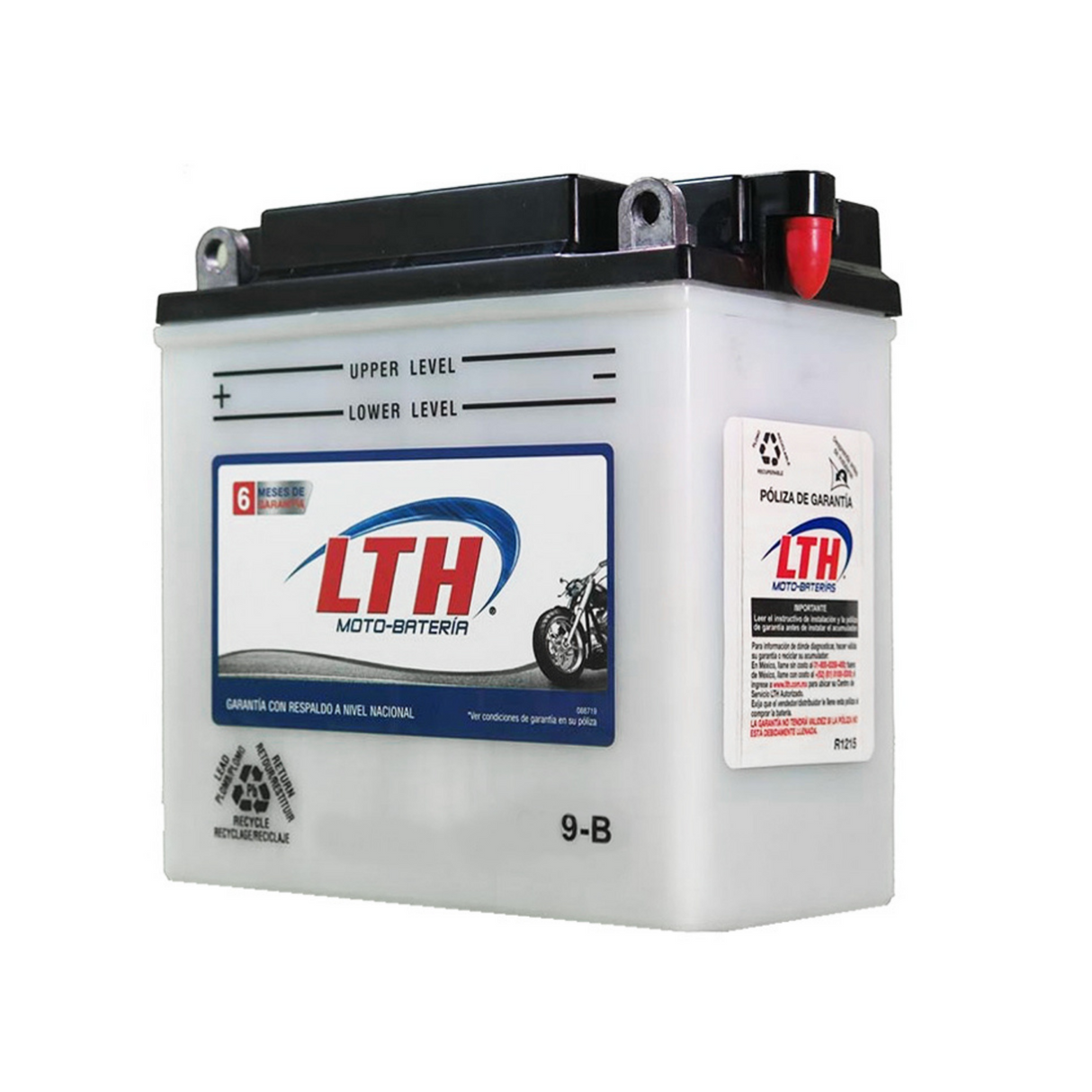 YB9-B 9-B BATERIA PARA MOTO LTH