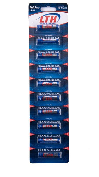 AAA10 BATERIA ALCALINA C10 1.5V LTH