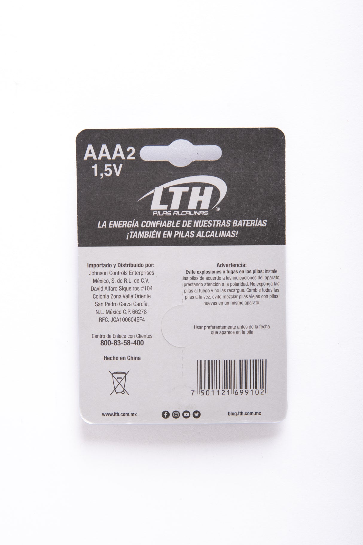 AAA2 BATERIA ALCALINA C2 1.5V LTH