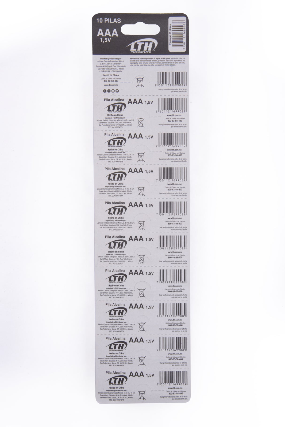 AAA10 BATERIA ALCALINA C10 1.5V LTH