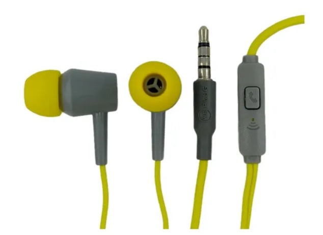 AUDIFONOS MANOS LIBRES AMARILLO WEPLUG