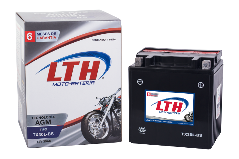 YTX30L-BS TX30L-BS BATERIA DE GEL PARA MOTO LTH