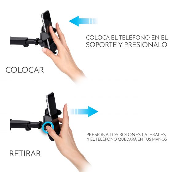 POD-274 SOPORTE PARA CELULAR BRAZO RIGIDO STEREN