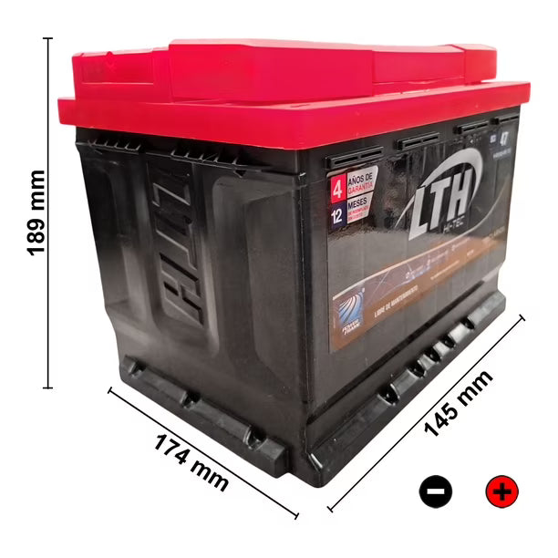 H-47-600 BATERIA LTH  HI-TEC