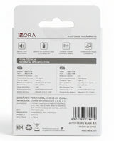 AUT114N AUDIFONOS NEGROS INALAMBRICOS TWS 1HORA