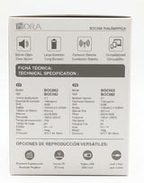 BOC062R BOCINA INALAMBRICA PORTATIL ROJO 1HORA
