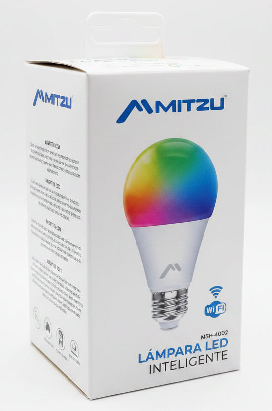 MSH-4002 FOCO LAMPARA INTELIGENTE WIFI A21 120V 60HZ 10W MITZU
