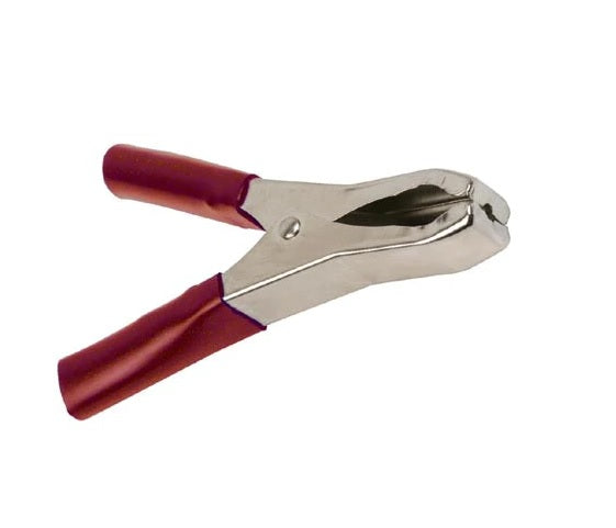 CAI-107R PINZA CAIMAN POSITIVA ROJA 40A 100MM