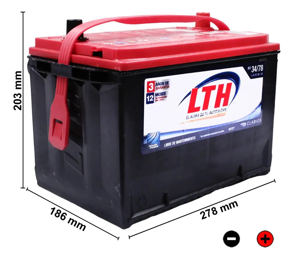 L-34/78-750 BATERIA LTH