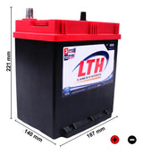 L-NS40-320 BATERIA LTH
